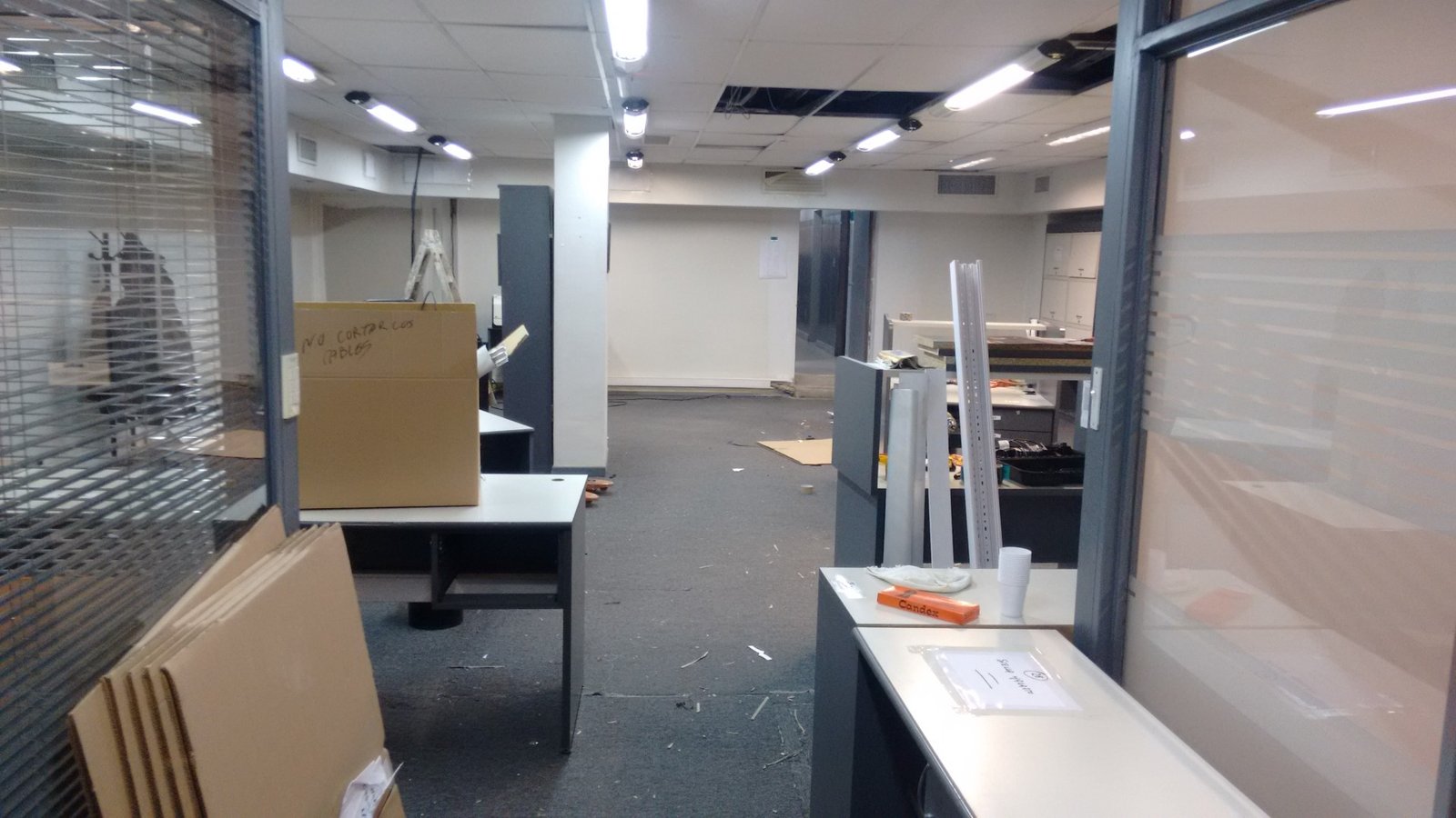 Reforma de Oficina, Instalaciones, Cambio de Imagen Institucional — obra
