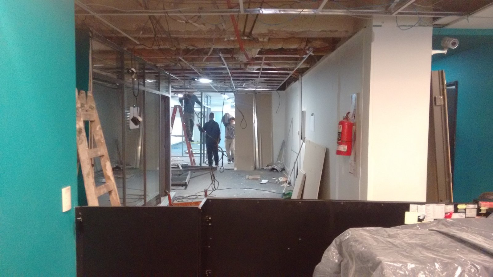 Reforma de Oficina, Instalaciones, Cambio de Imagen Institucional — obra