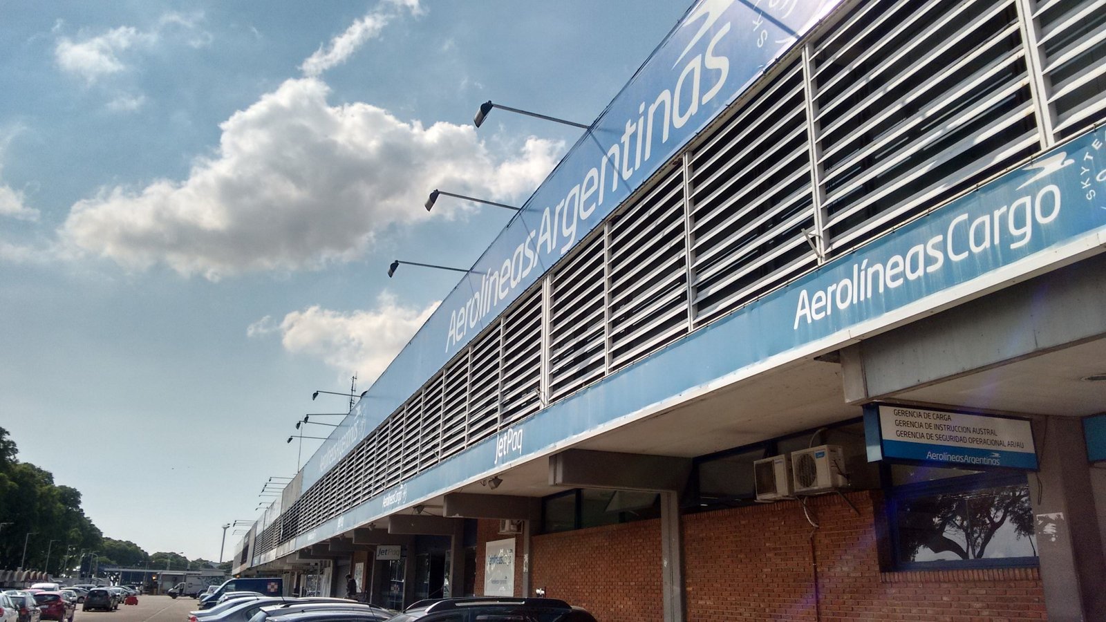 Reforma Logística AEP (Aeroparque Jorge Newbery) — antes