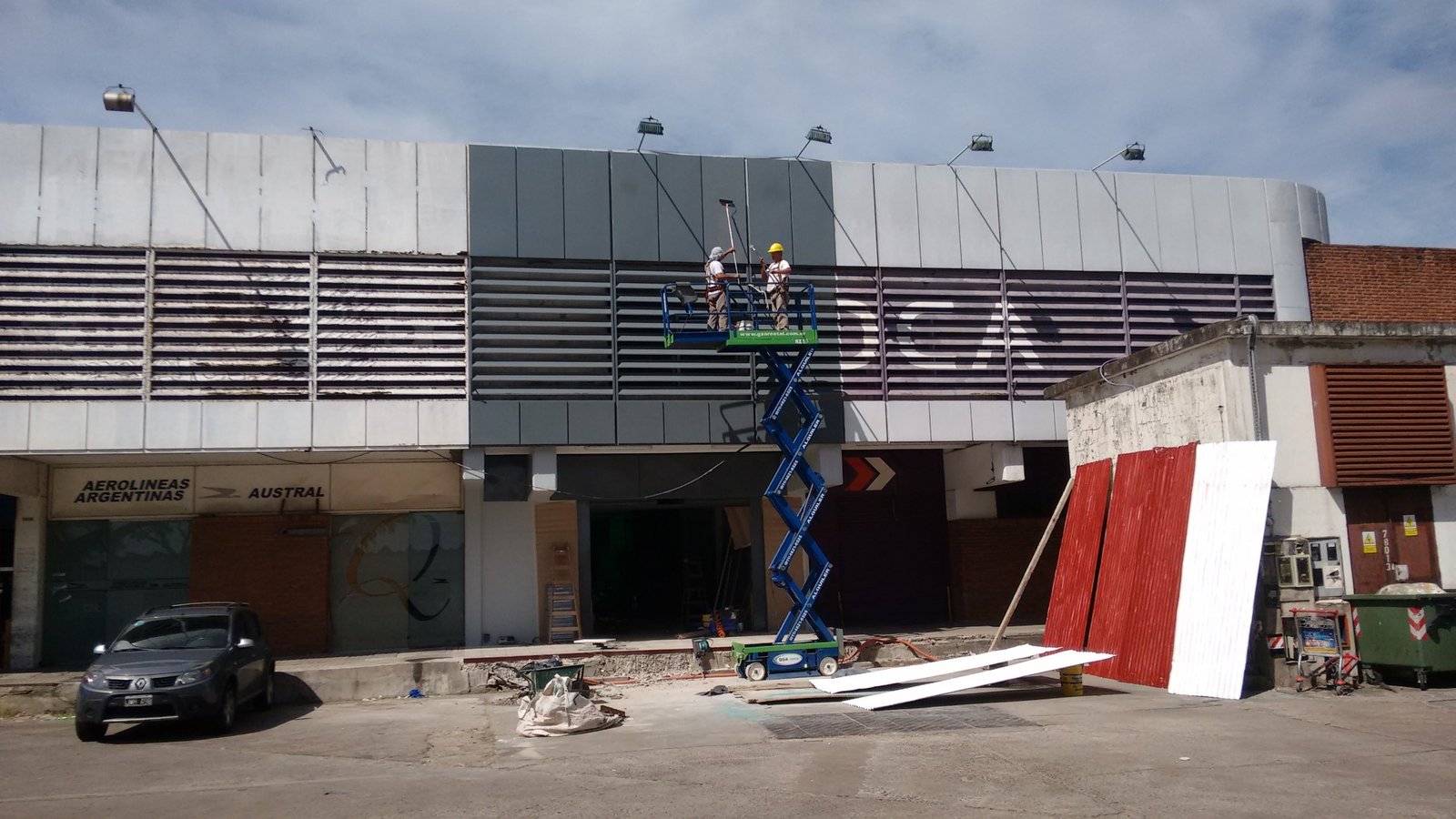 Reforma Logística AEP (Aeroparque Jorge Newbery) — antes